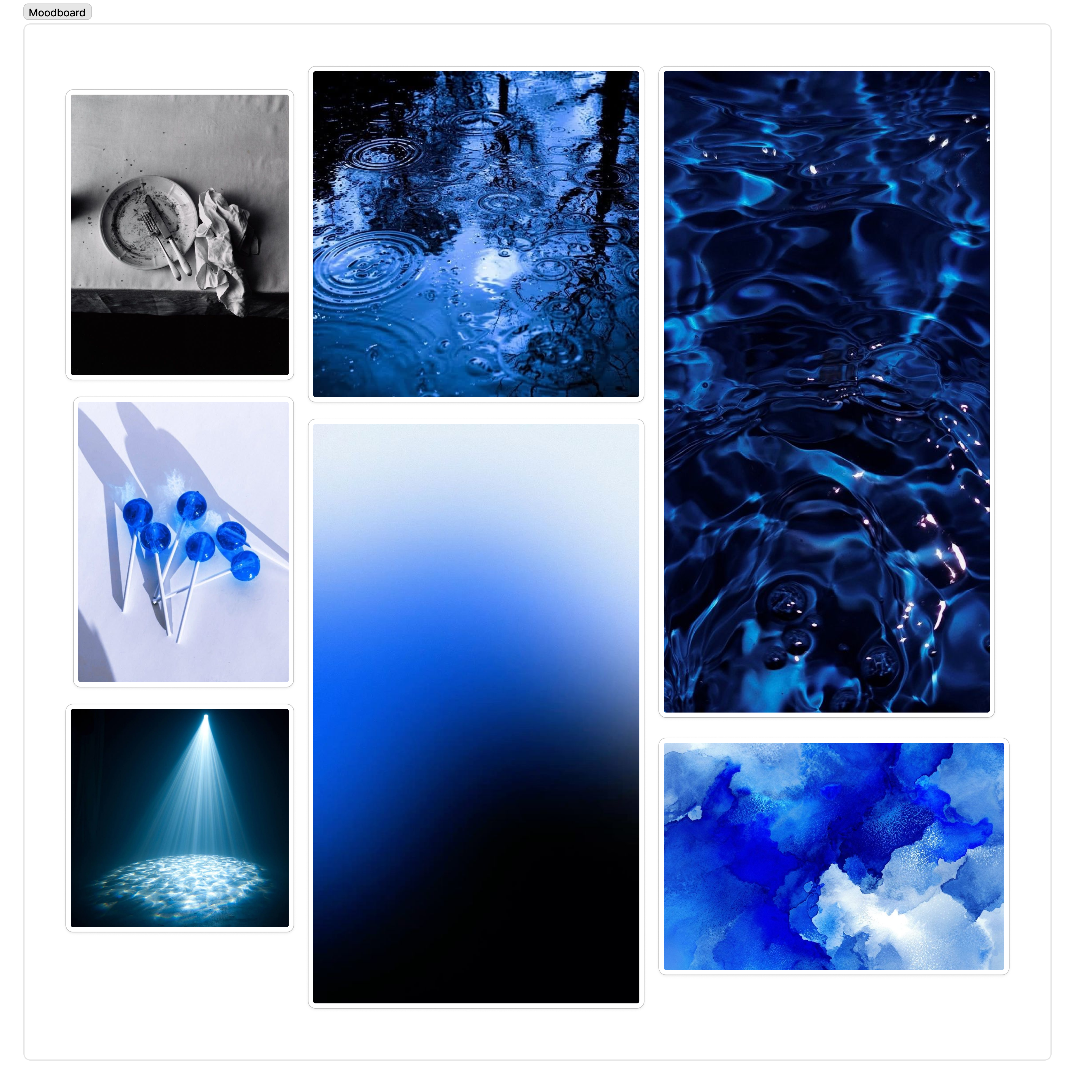 Orcas brand moodboard