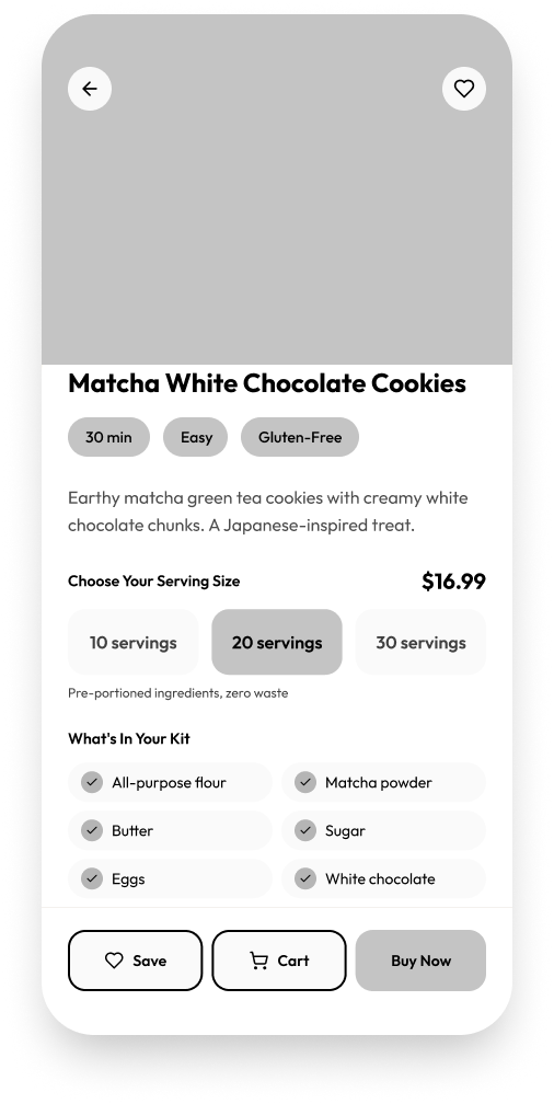 Recipe Page