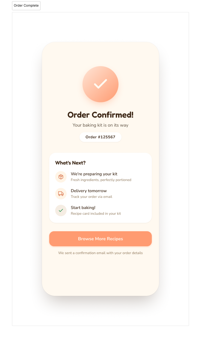 Order Complete